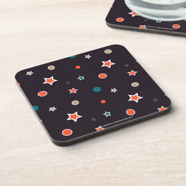 Porta-copo Estrelas de Natal (Left Side)