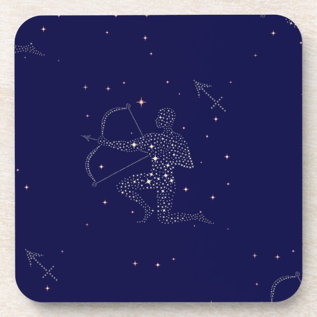 Porta-copo estrelas sagitário (Frente)