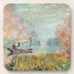 Porta-copo Estúdio do barco de Claude Monet no Seine