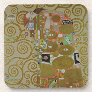 Porta-copo Estudo para a realização, c.1905-09 (w/c & ouro 