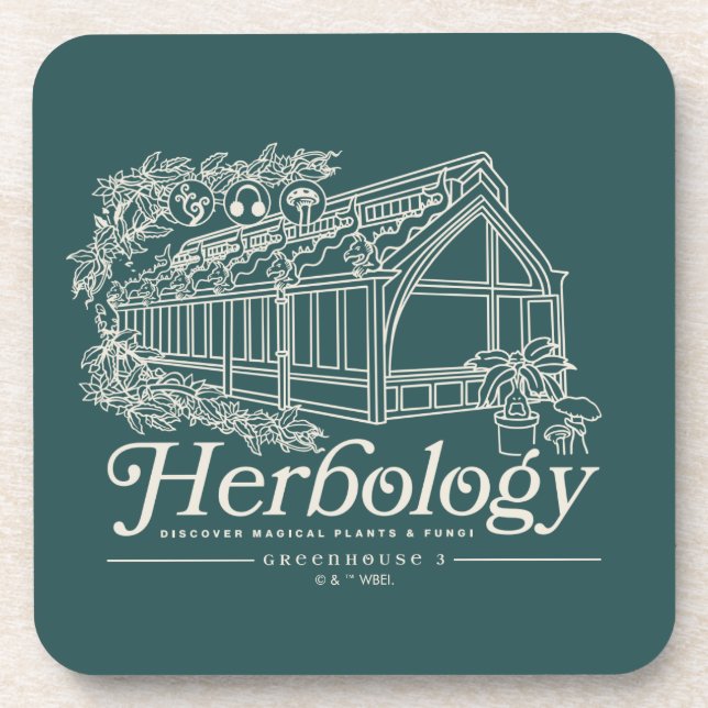 Porta-copo Estufa de Herbologia HOGWARTS™ (Frente)