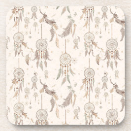 Porta-copo Ethereal Boho Dream Catcher Celestial Ceramic Tile