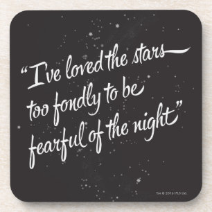 Porta-copo Eu amei as estrelas