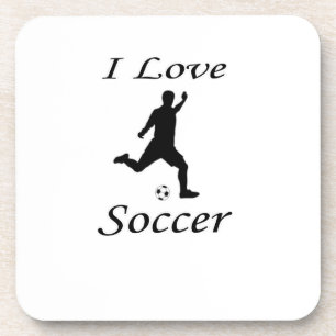 Porta-copo Eu Amo Futebol