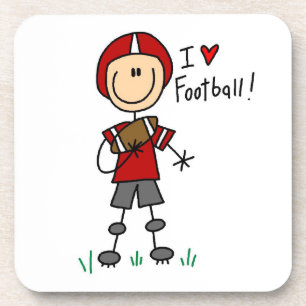 Porta-copo Eu Amo Futebol
