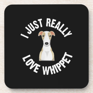 Porta-copo Eu Amo Mesmo Cachorro De Whippet - Pão De Animal