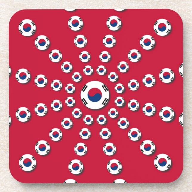 Porta-copo Eu amo Red (Frente)