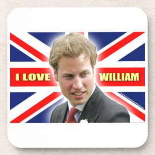 Porta-copo Eu amo William