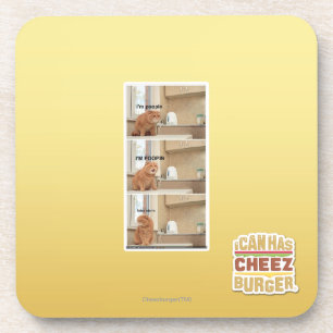 Porta-copo Eu estou fazendo cocô!