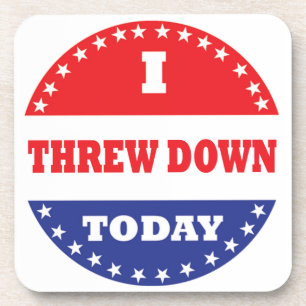 Porta-copo Eu Joguei Para Baixo Hoje