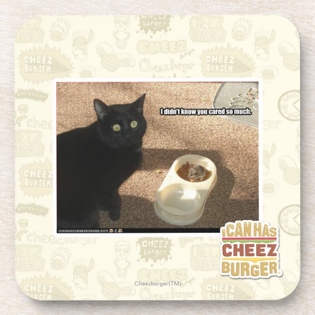 Porta-copo Eu não sei que você se importou (Frente)