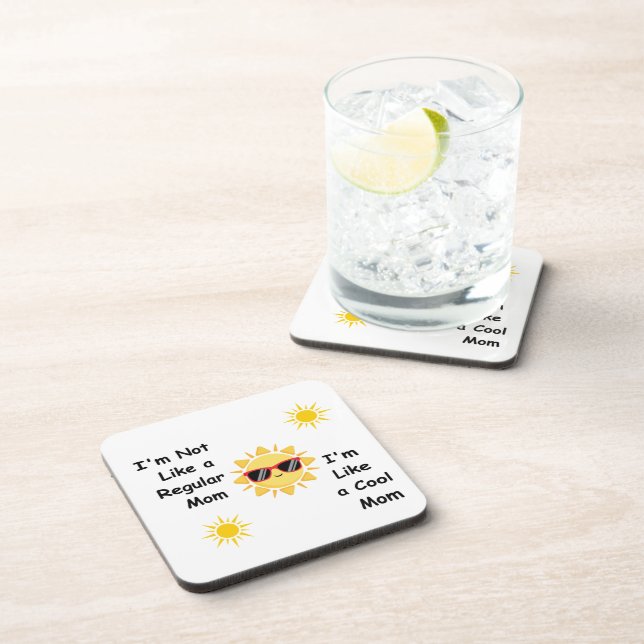 Porta-copo Eu não sou como uma mãe normal em um (Lado Direito)