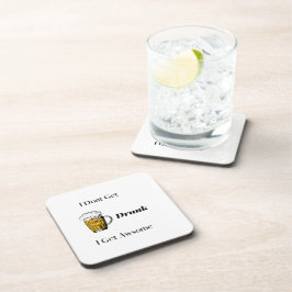 Porta-copo Eu não tenho Bebado, eu fico com o Awsome em um