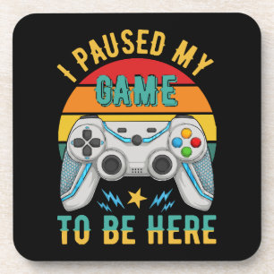 Porta-copo eu pauseei meu jogo