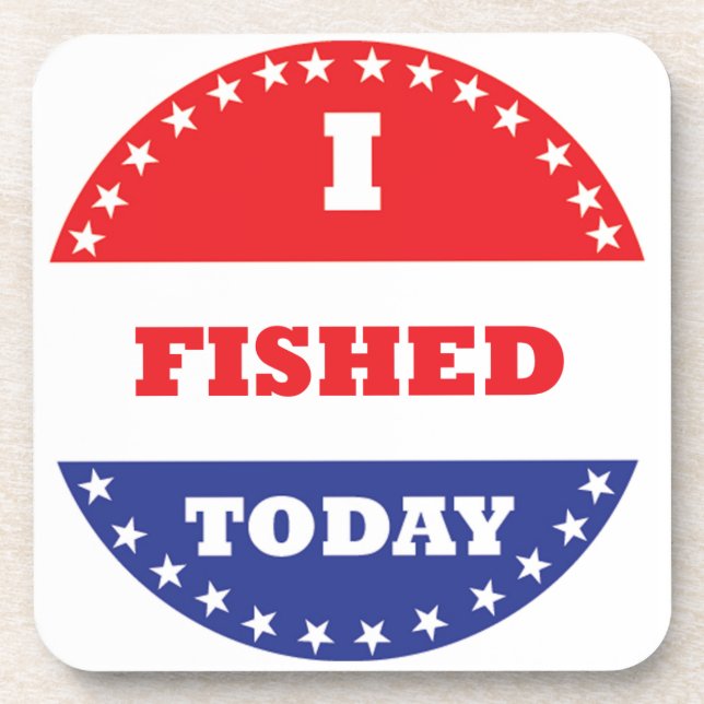 Porta-copo Eu Pesquei Hoje (Frente)