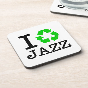 Porta-copo Eu recicl o jazz