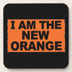 Porta-copo Eu sou a Nova Laranja