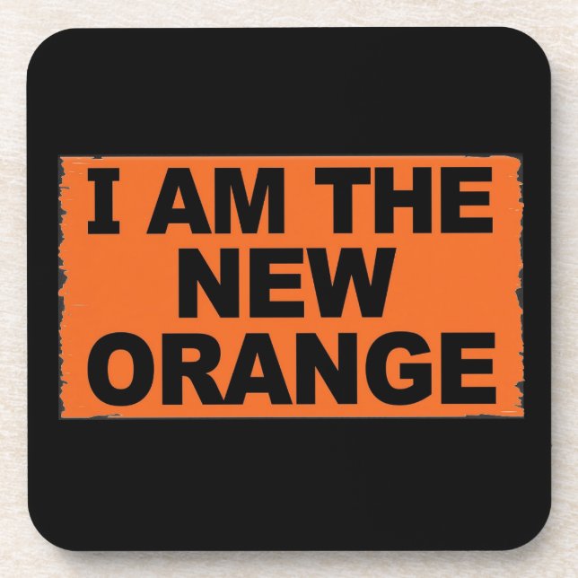 Porta-copo Eu sou a Nova Laranja (Frente)