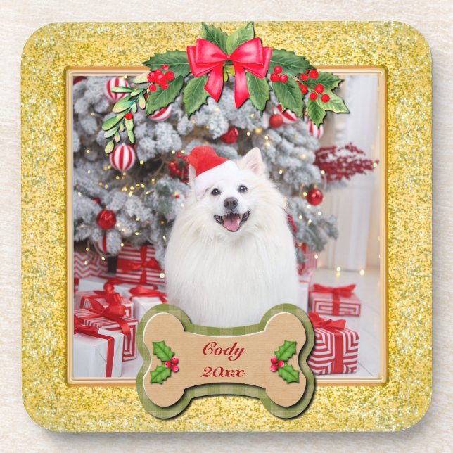 Porta-copo Eu Te Adoro No Natal Presente Personalizado Para C (Frente)