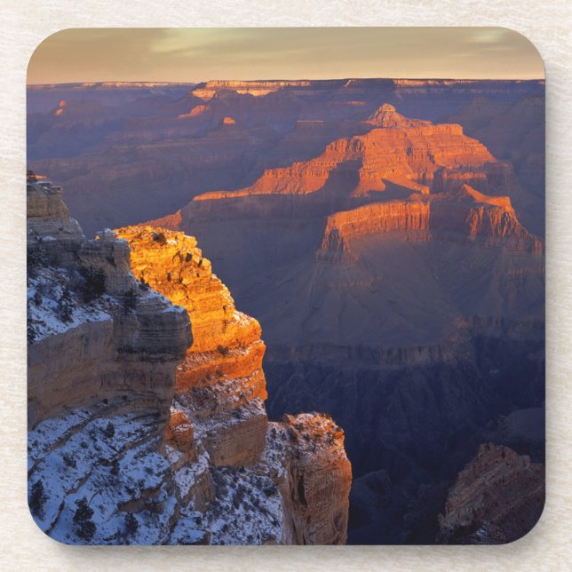 Porta-copo EUA, Arizona, Grand Canyon National Park, Winter (Frente)