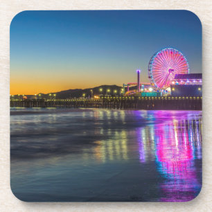 Porta-copo EUA, Califórnia, Los Angeles, Santa Monica Pier