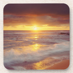 Porta-copo EUA, Califórnia, San Diego. Praia Sunset Cliffs