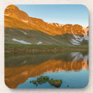 Porta-copo EUA, Colorado, Mt. Evans. Reflexo do Summit Lake