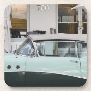 Porta-copo EUA, Florida, Miami Beach: Praia sul, 1956