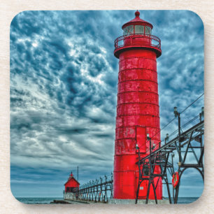 Porta-copo EUA, Grand Haven, Michigan, farol