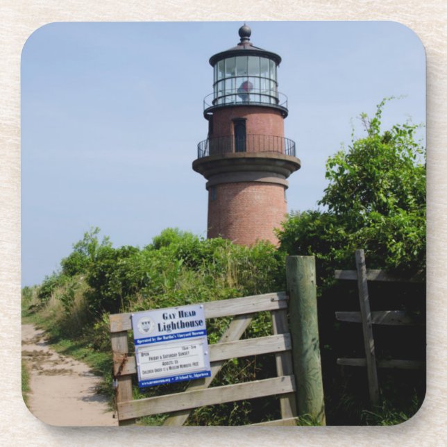 Porta-copo EUA, Massachusetts, Martha's Vineyard, Aquinnah. (Frente)
