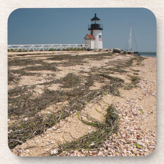 Porta-copo EUA, Massachusetts, Nantucket. Shell (Frente)