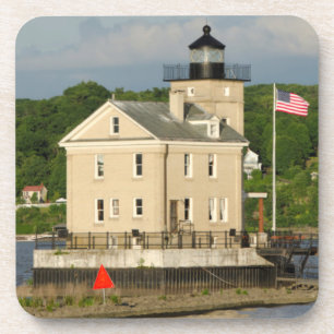 Porta-copo EUA, Nova York, Kingston, Rio Hudson. Rondout