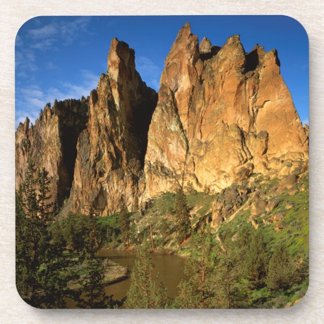 Porta-copo EUA, Oregon, Granite Cliffs Em Smith Rock State (Frente)