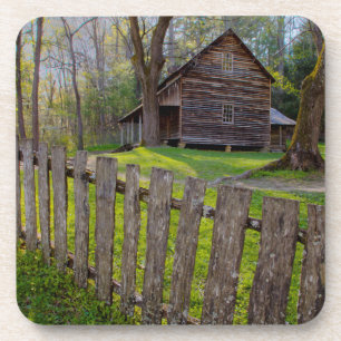 Porta-copo EUA, Tennessee, Cabana em Cades Cove