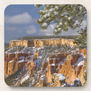 Porta-copo EUA, Utah, Parque Nacional Bryce Canyon. Nascer do