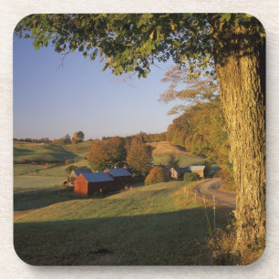 Porta-copo EUA, Vermont, sul de Woodstock, Jenne Farm em