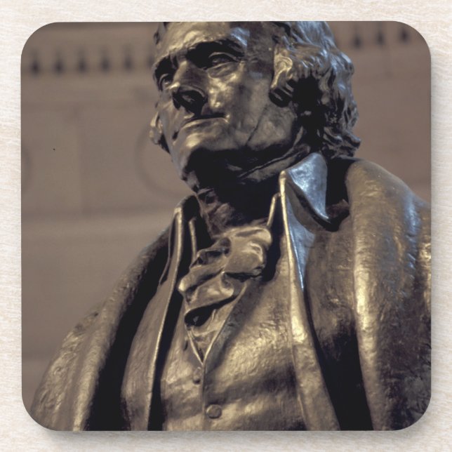 Porta-copo EUA, Washington DC. Memorial Thomas Jefferson. (Frente)