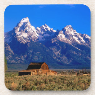 Porta-copo EUA, Wyoming, Parque Nacional Grand Teton, Manhã