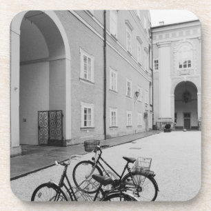 Porta-copo Europa, Áustria, Salzburgo. Bicicletas na