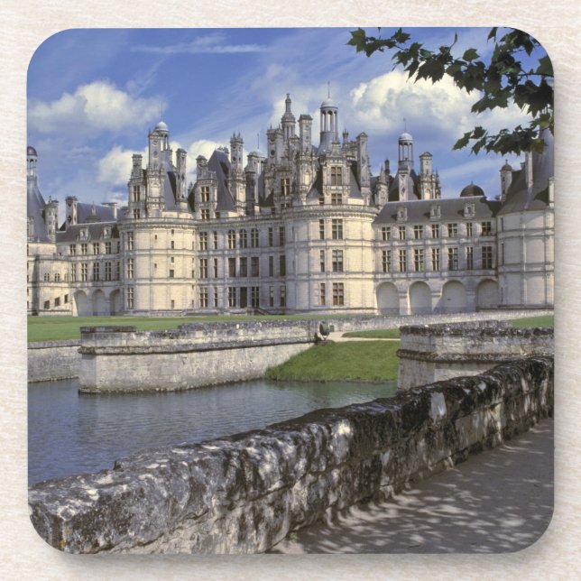 Porta-copo Europa, França, Chambord. Imponente Castelo (Frente)