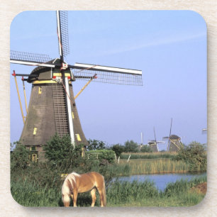 Porta-copo Europa, Holanda, Zuid Holland, Kinderdijk. 2