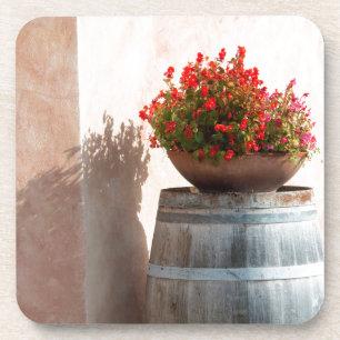Porta-copo Europa, Itália, Toscana. Vaso de flor