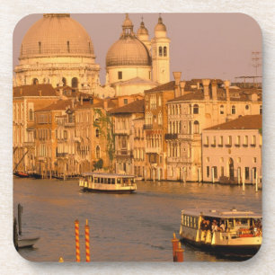 Porta-copo Europa, Itália, Vêneto, Veneza. Vista do pôr do so
