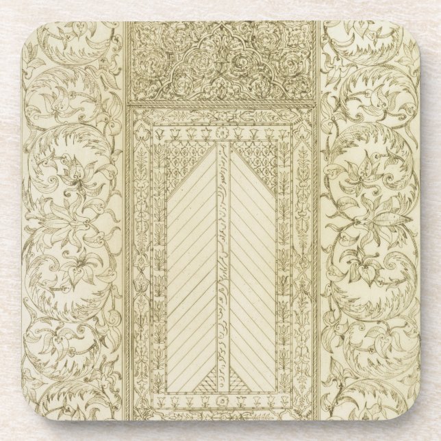 Porta-copo Exemplo de uma chaminé turca, 'da arte e do Indust (Frente)