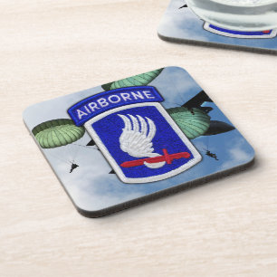 Porta-copo Exército 173º ABN ABCT Sky Soldiers Veteranos