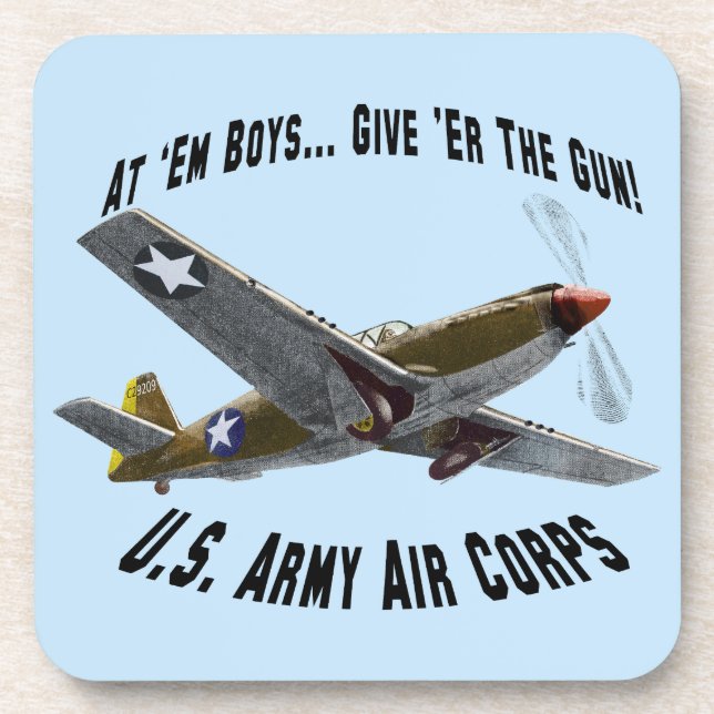 Porta-copo Exército Aéreo dos EUA (Frente)