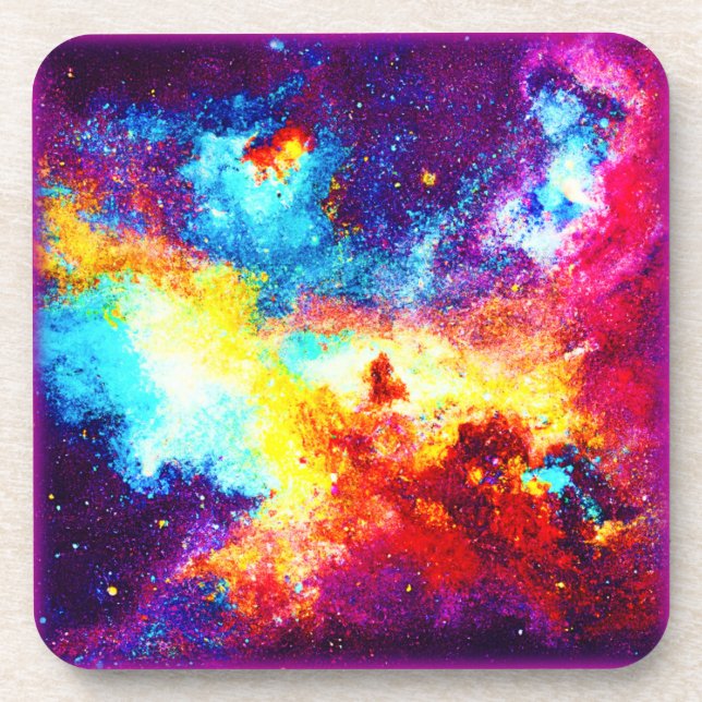 Porta-copo Explorando as Nebulosas Mais Brilhantes. Comprar A (Frente)