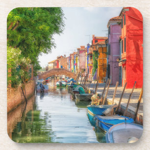 Porta-copo Explore o Charme Vibrante de Burano
