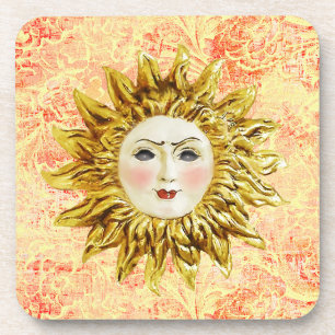 Porta-copo Face do Sol Radiante