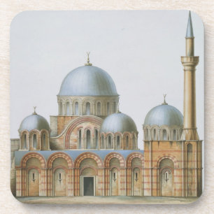 Porta-copo Fachada de Kahrije Dzamissi, a igreja do Savi